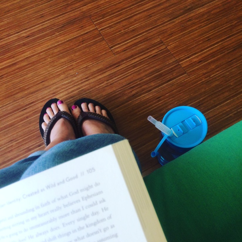 waiting room feet pic